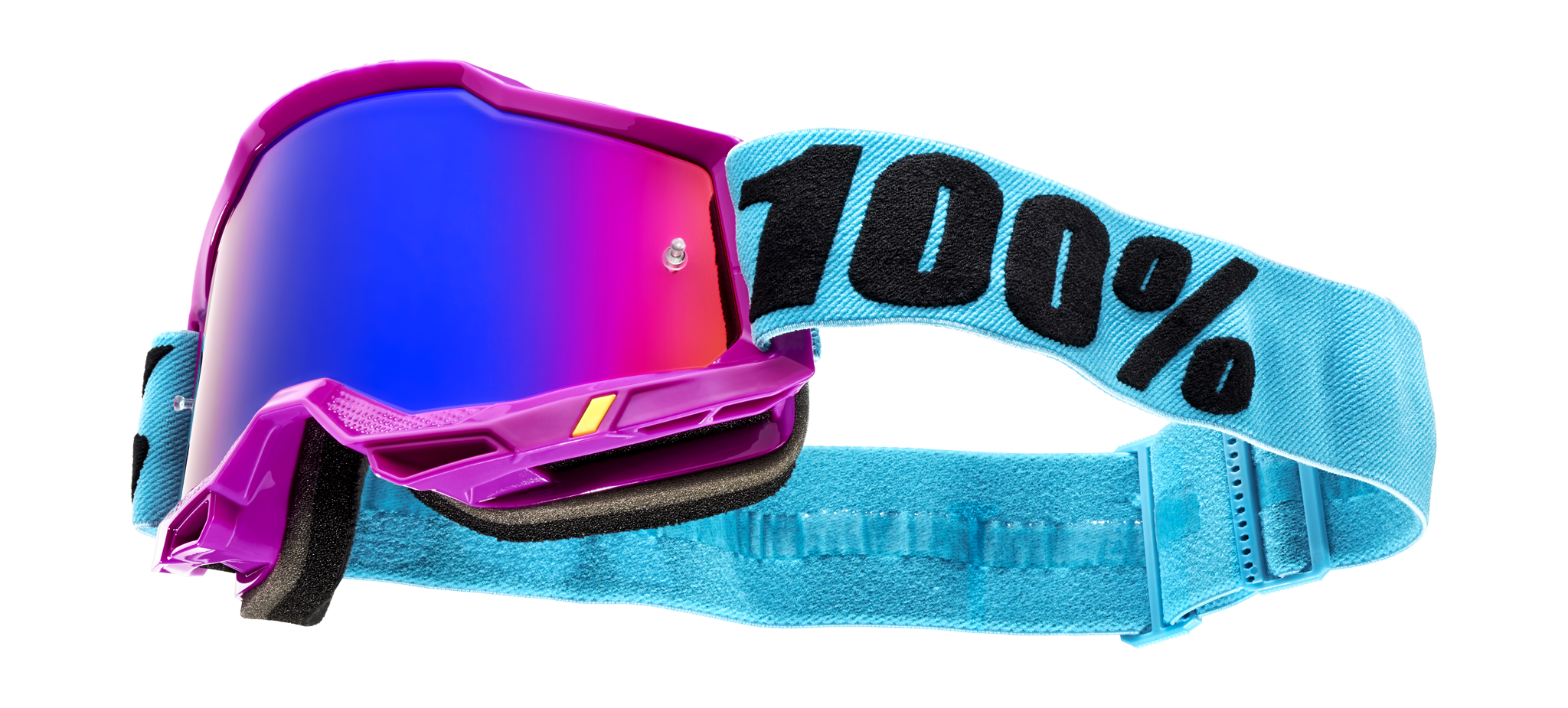 100% Crossbril Accuri 2 Lefleur - Spiegel Rood / Blauw Lens