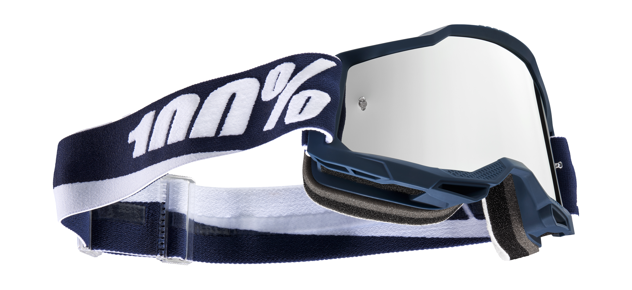 100% Crossbril Accuri 2 Mifflin - Spiegel Zilver Flash Lens