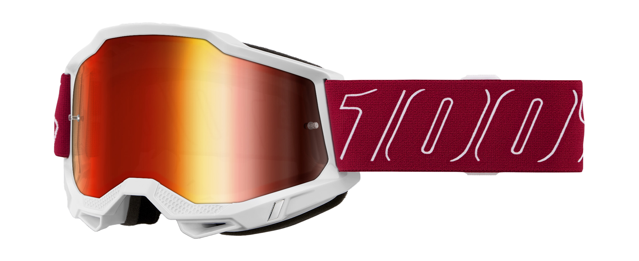 100% Crossbril Accuri 2 Redline - Spiegel Rood Lens