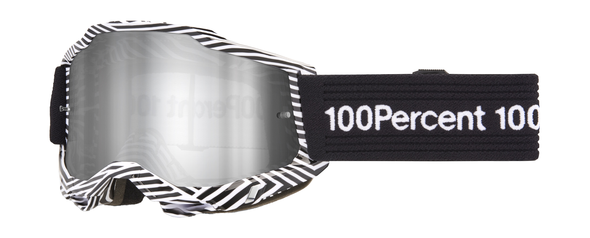 100% Crossbril Accuri 2 Samba - Spiegel Zilver Lens