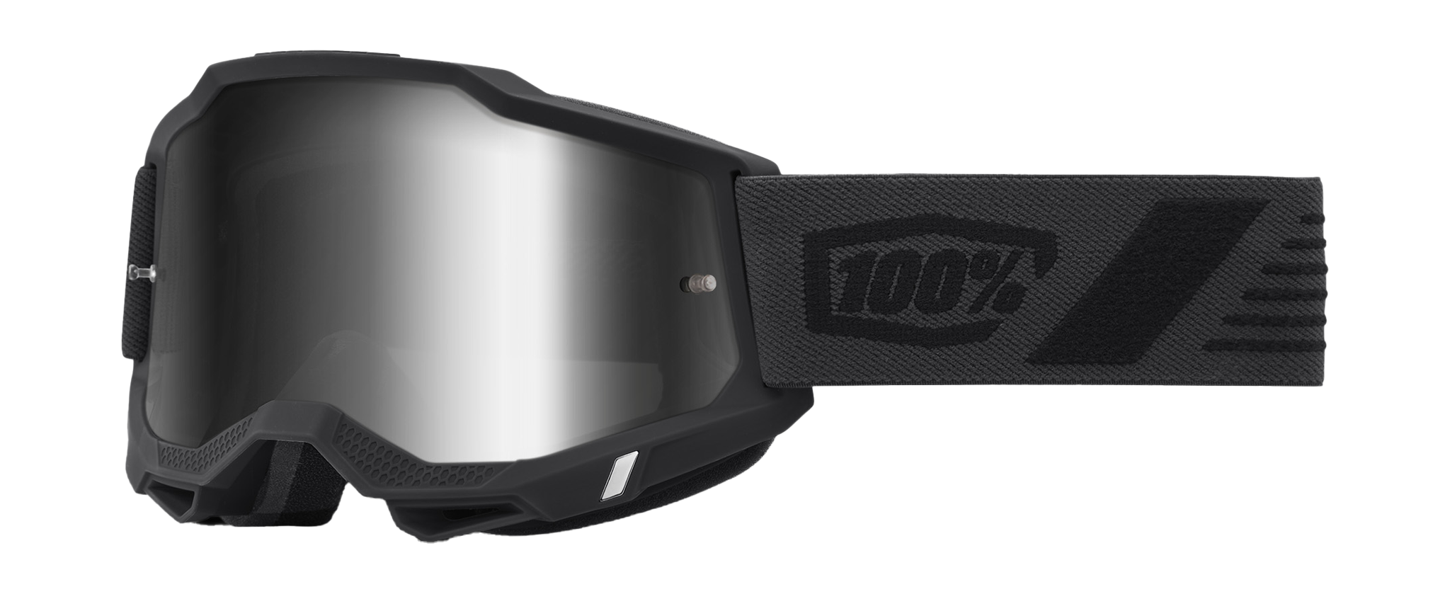 100% Crossbril Accuri 2 Scranton - Spiegel Zilver Lens