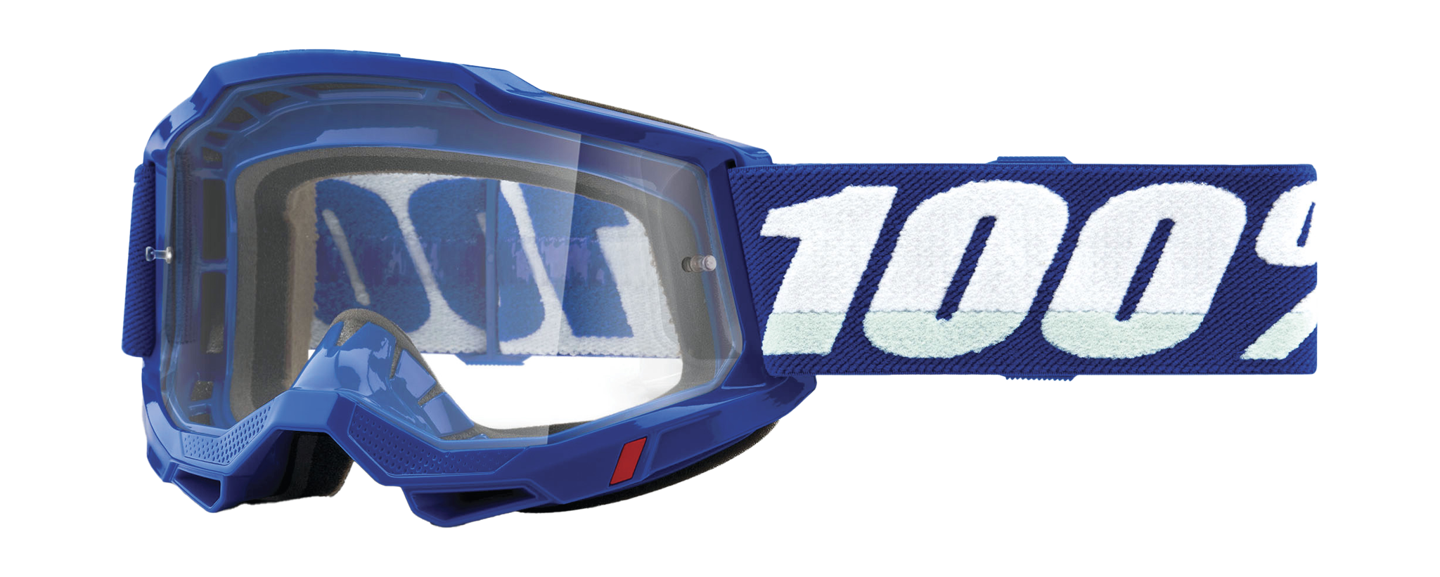 100% Crossbril Accuri 2 SP22 Blue - Clear Lens