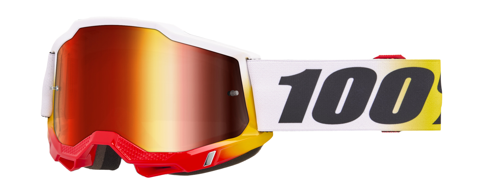 100% Crossbril Accuri 2 Torken - Spiegel Rood Lens