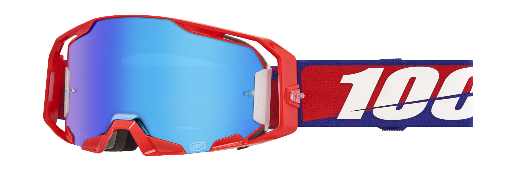 100% Crossbril ARmatic Best - Spiegel Blauw Lens