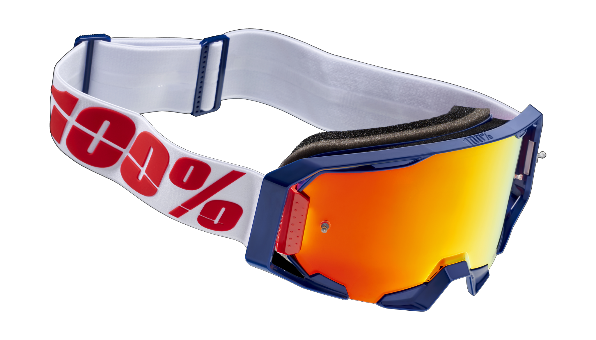 100% Crossbril ARmatic Mach Z - Spiegel Rood Lens