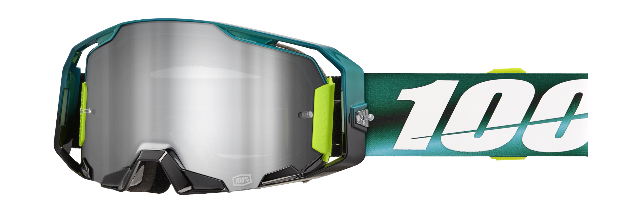 100% Crossbril ARmatic Polarity - Spiegel Zilver Lens