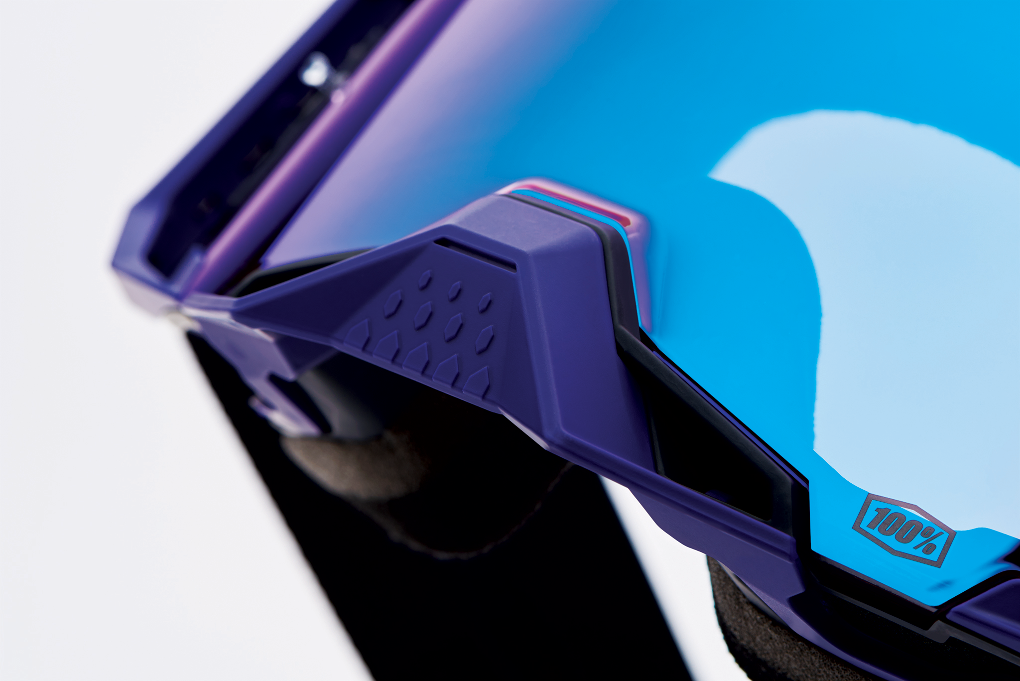 100% Crossbril Armega Agenda - HiPER Spiegel Blauw Lens