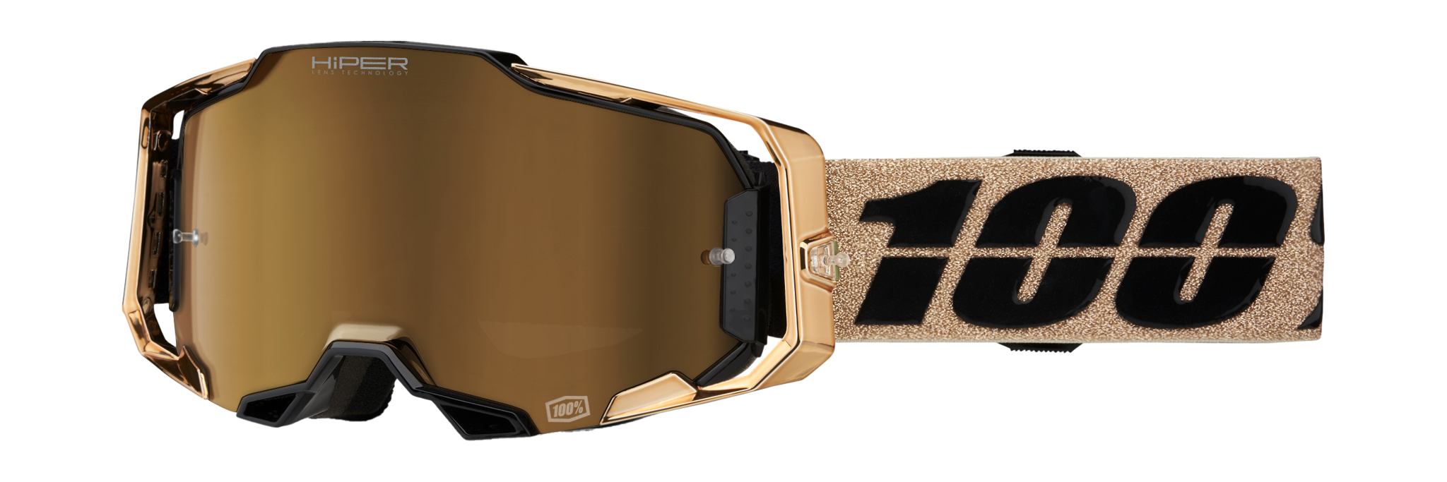 100% Crossbril Armega Bronze - HiPER Spiegel Brons Multilayer Lens