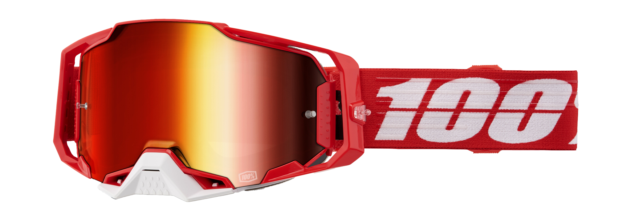 100% Crossbril Armega C-Bad - Spiegel Rood Lens