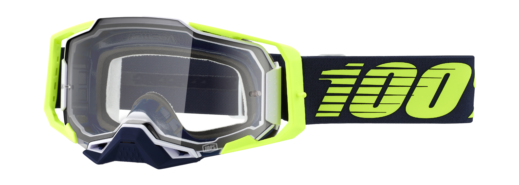 100% Crossbril Armega Deker - Clear Lens