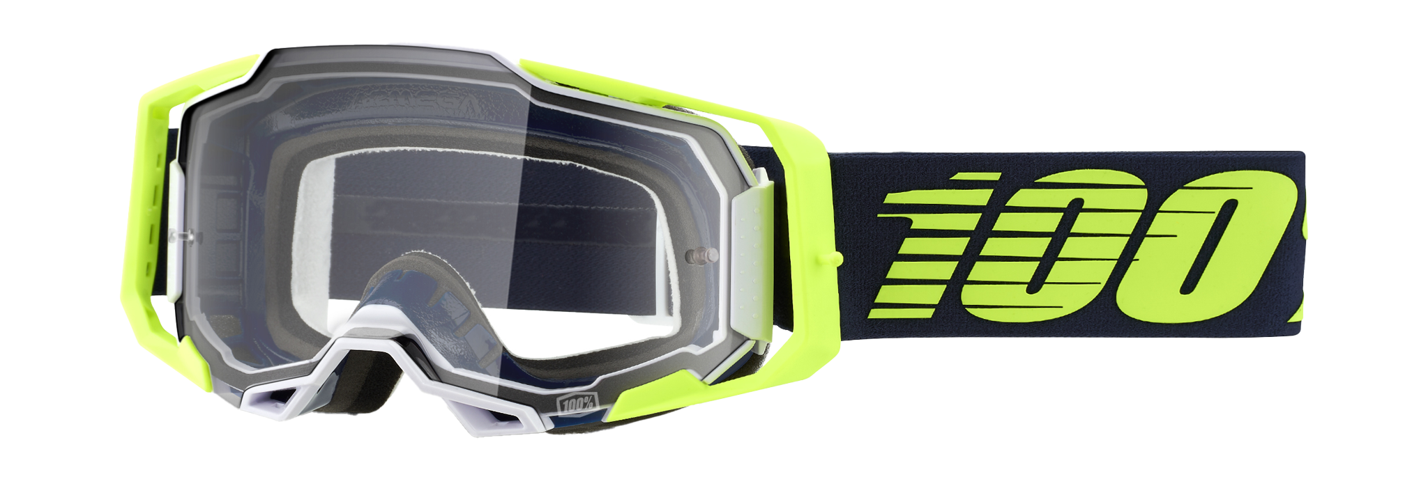 100% Crossbril Armega Deker - Clear Lens