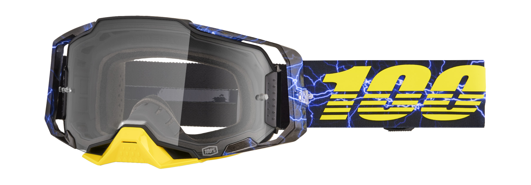 100% Crossbril Armega Furious - Clear Lens