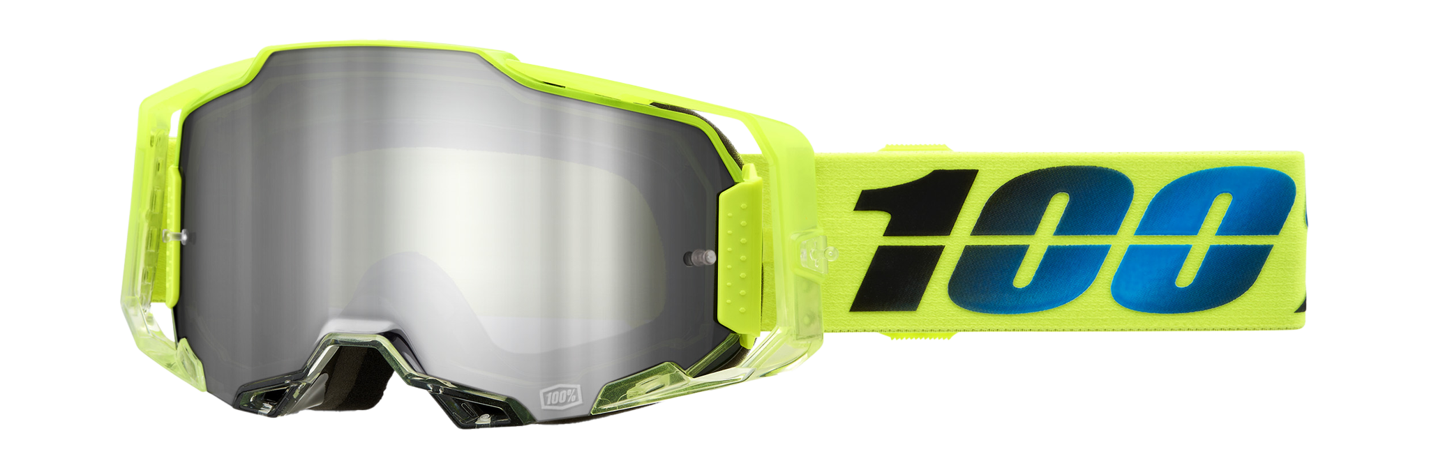 100% Crossbril Armega Koropi - Spiegel Zilver Flash Lens