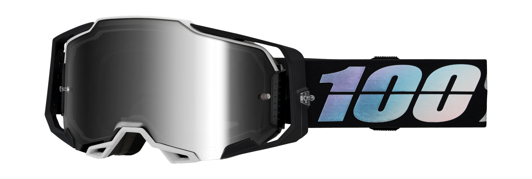 100% Crossbril Armega Krisp - Spiegel Zilver Lens