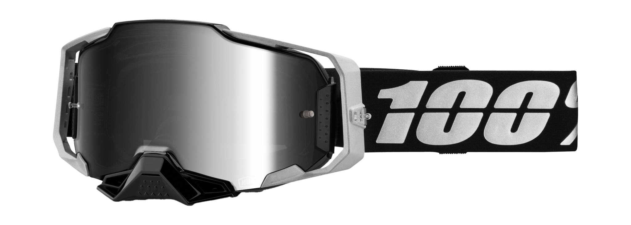 100% Crossbril Armega RENEN S2 - Spiegel Zilver Lens