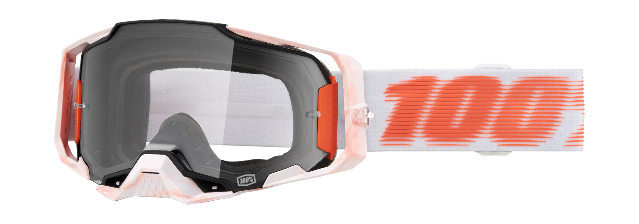 100% Crossbril Armega Tubular - Clear Lens