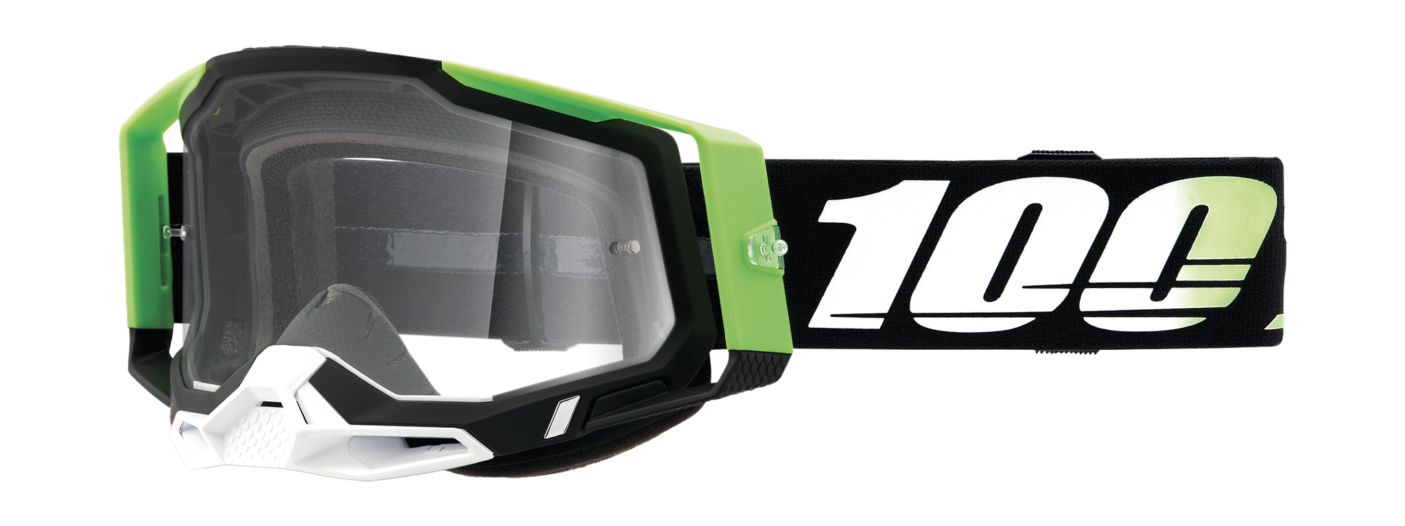 100% Crossbril Racecraft 2 Kalkuta - Clear Lens