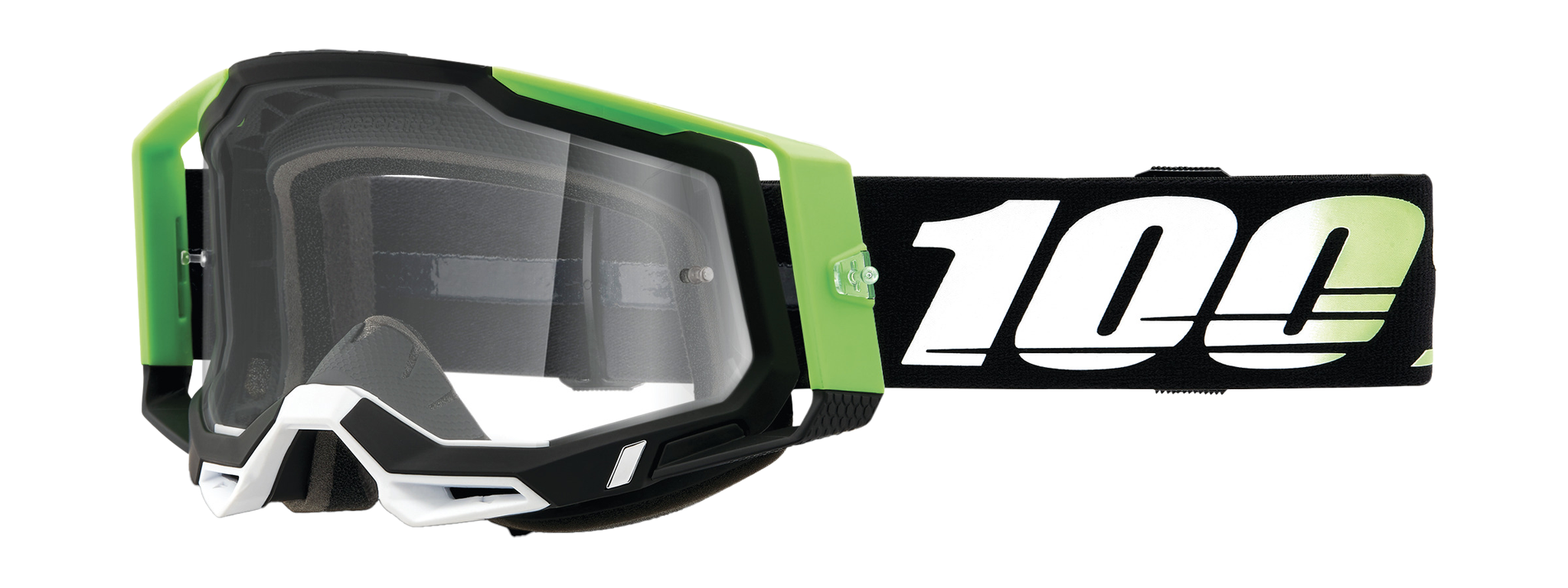 100% Crossbril Racecraft 2 Kalkuta - Clear Lens