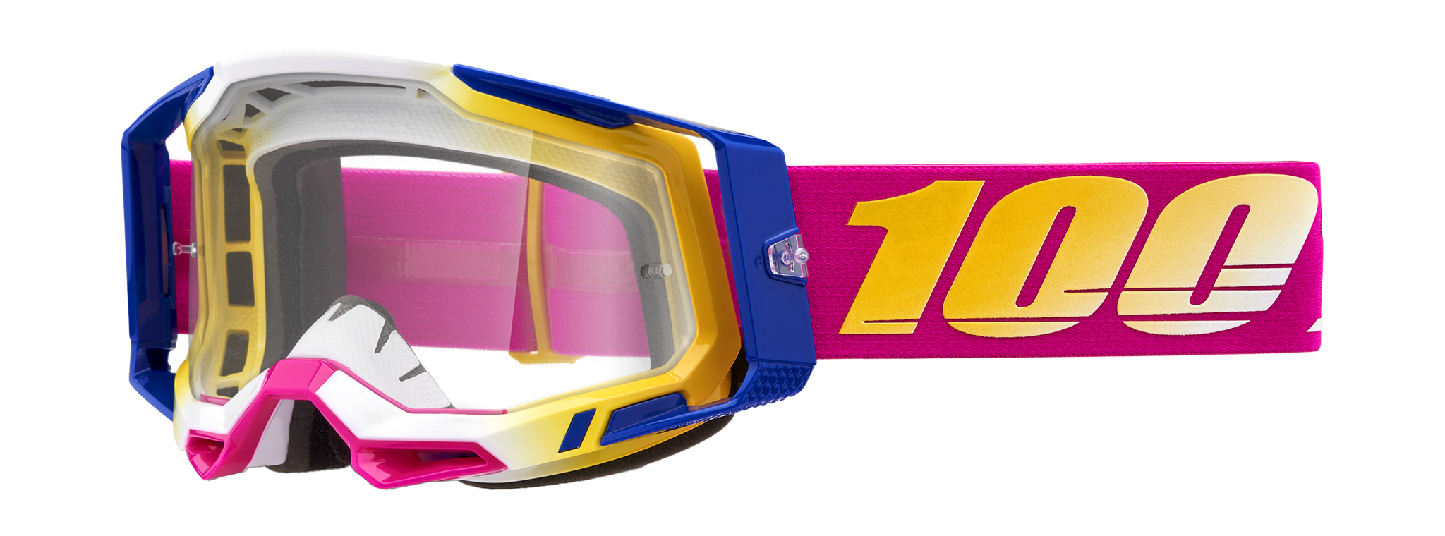 100% Crossbril Racecraft 2 Mission - Clear Lens