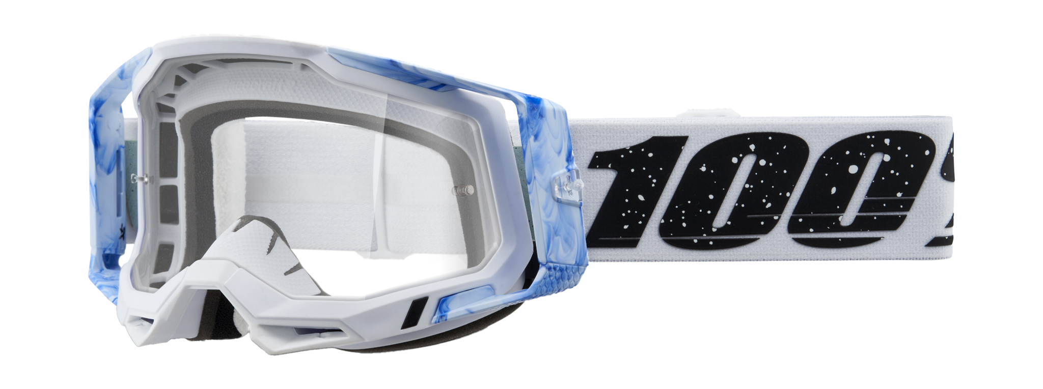 100% Crossbril Racecraft 2 Mixos - Clear Lens