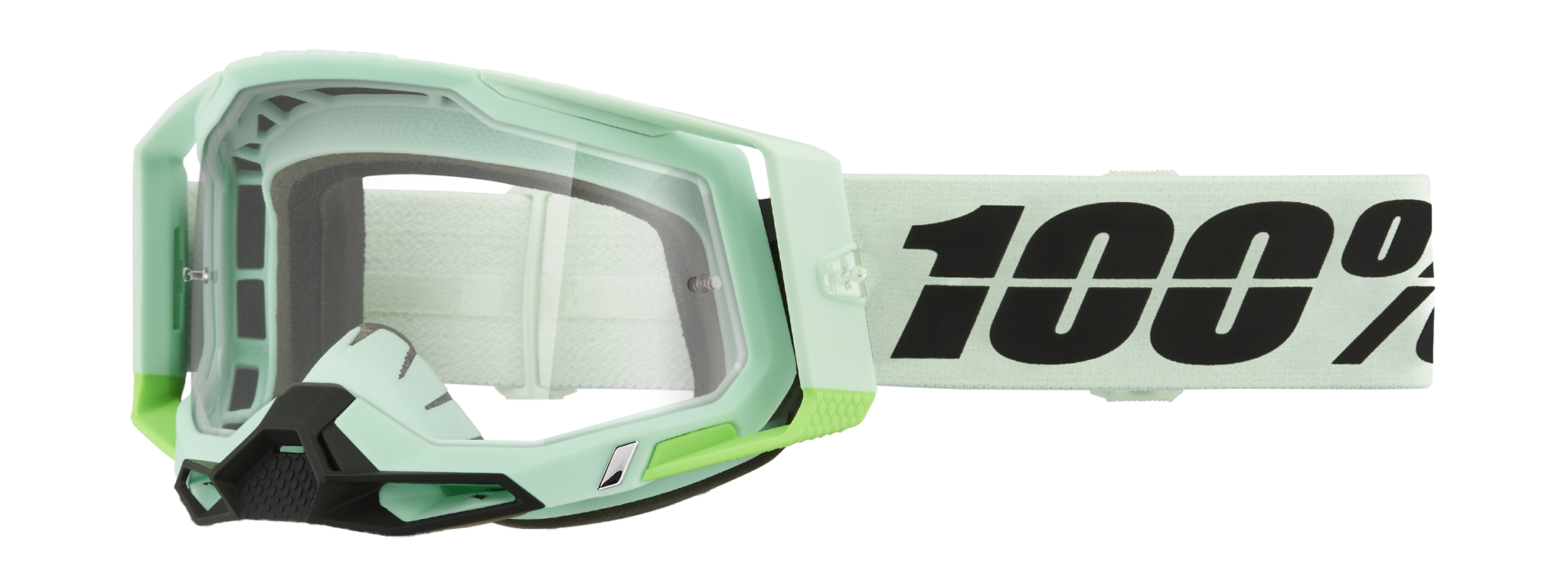 100% Crossbril Racecraft 2 Palomar - Clear Lens