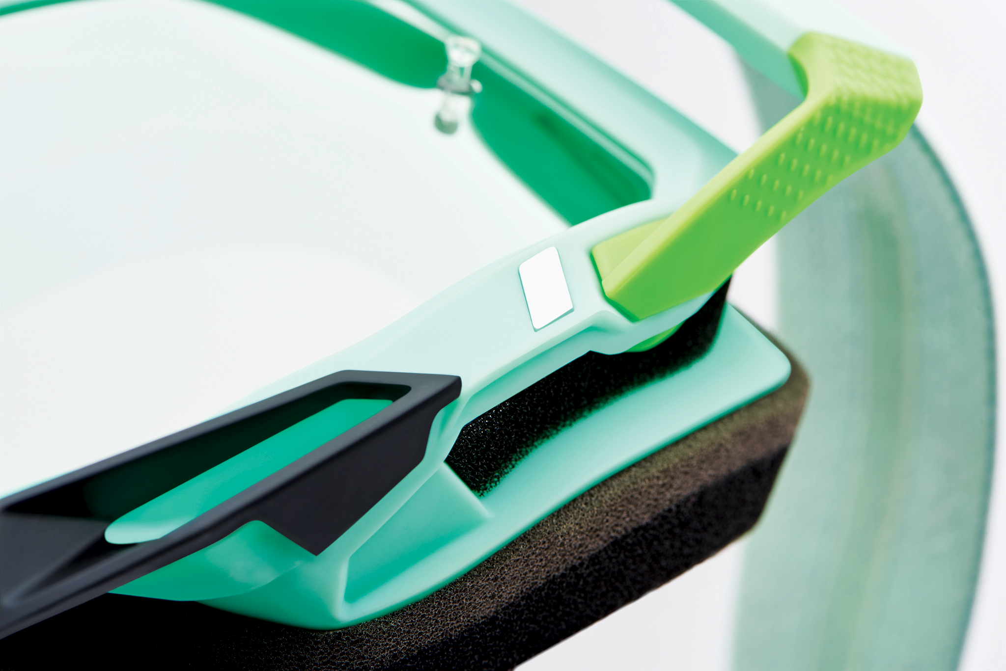 100% Crossbril Racecraft 2 Palomar - Spiegel Zilver Flash Lens