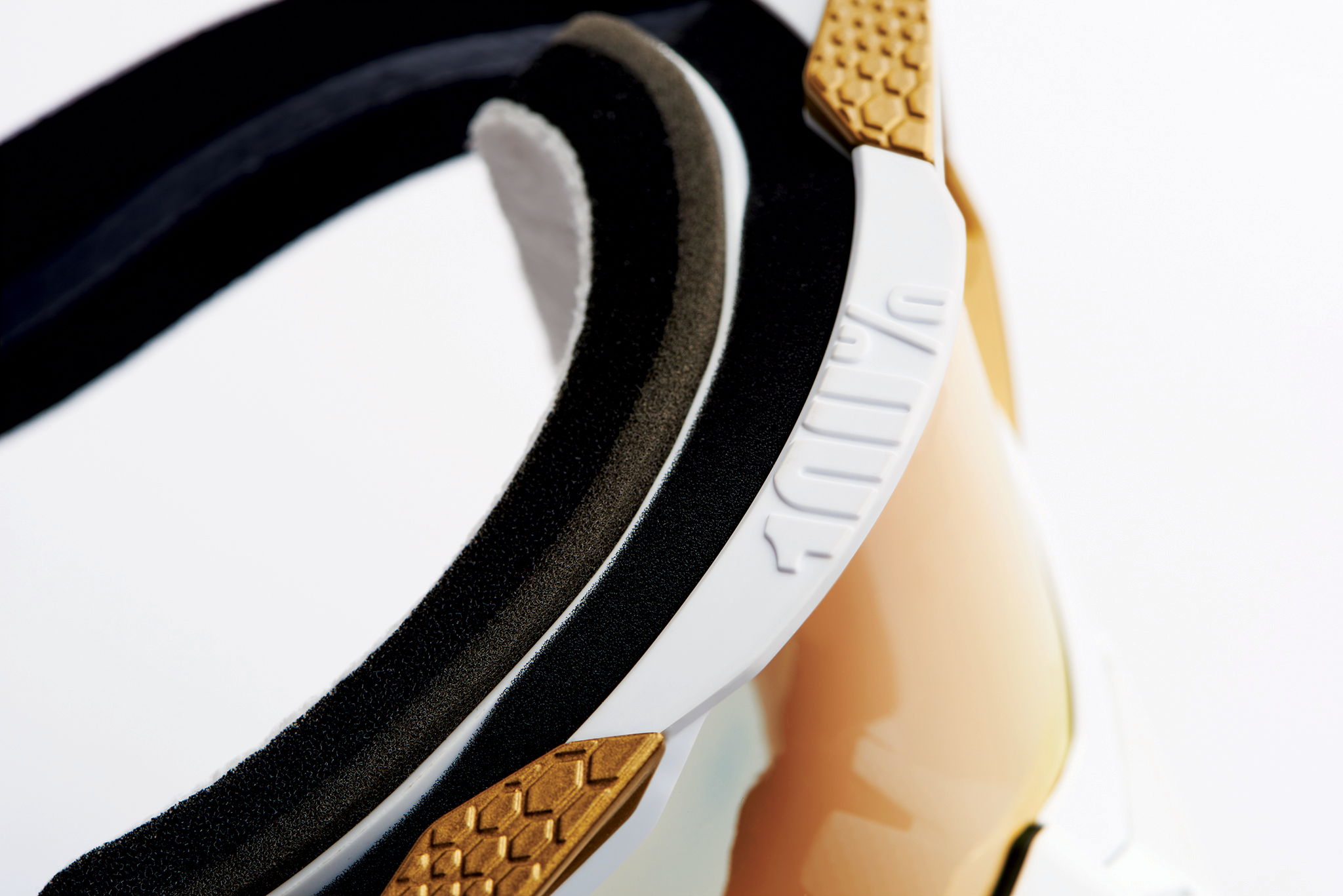 100% Crossbril Racecraft 2 Succession - Spiegel True Goud Lens