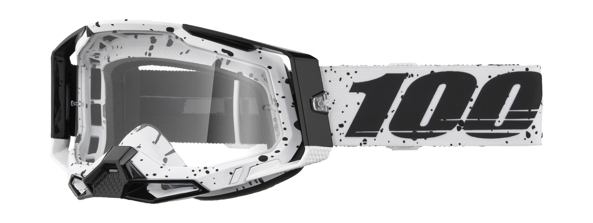 100% Crossbril Racecraft 2 Trinity - Clear Lens