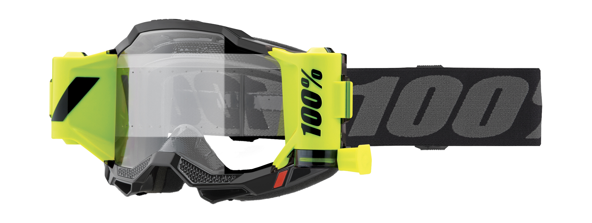 100% Crossbril Roll-Off Accuri 2 Forecast Black - Clear Lens