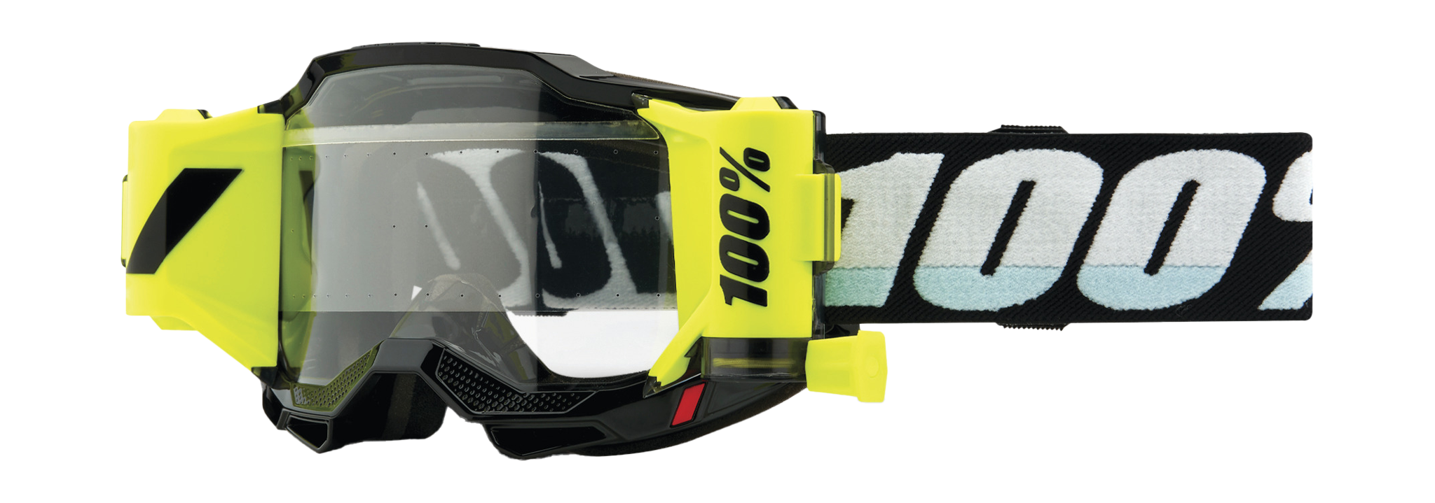 100% Crossbril Roll-Off Accuri 2 Forecast SP22 Black - Clear Lens