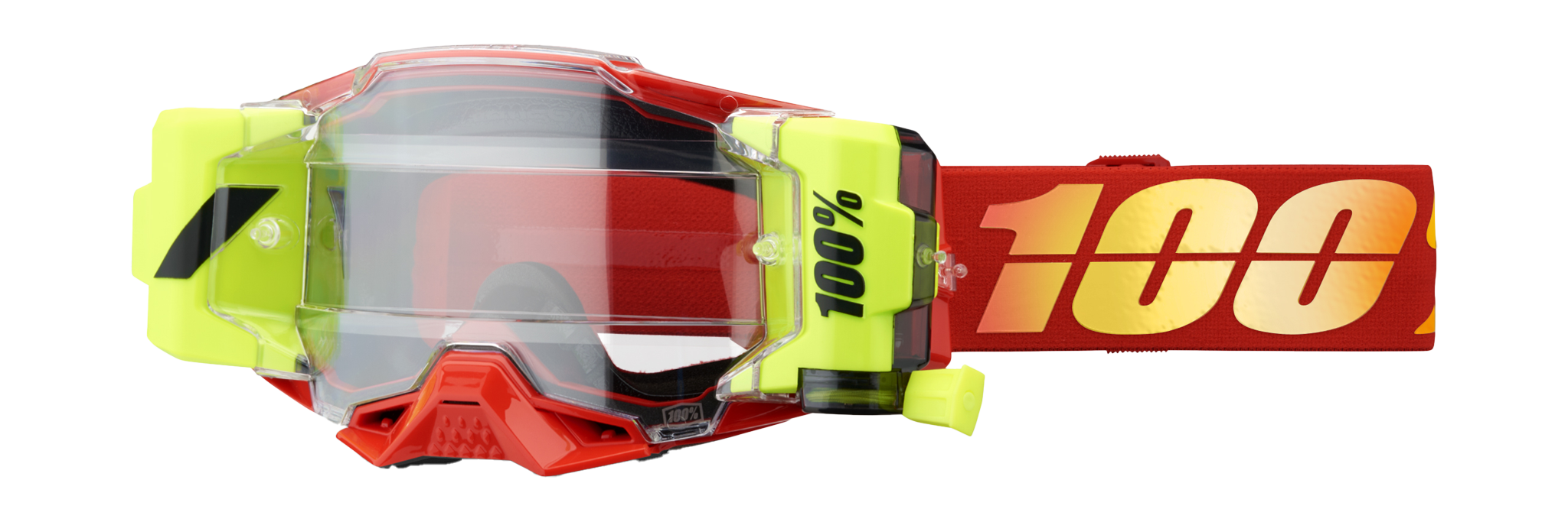 100% Crossbril Roll-Off Armega Forecast Nuketown - Clear Lens