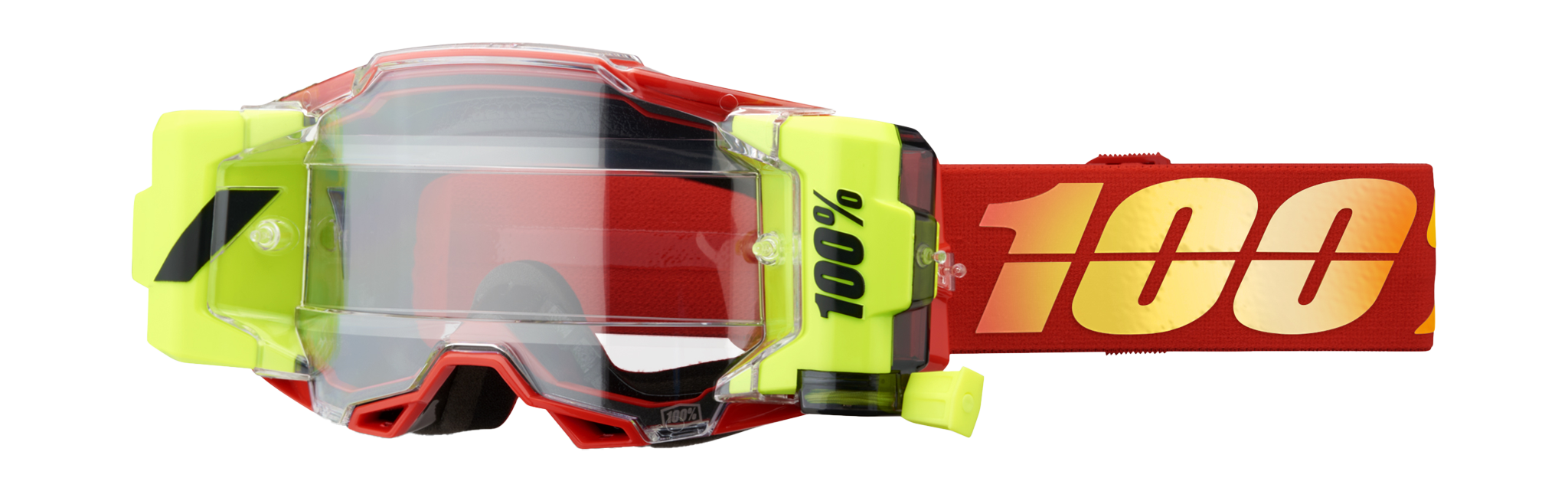 100% Crossbril Roll-Off Armega Forecast Nuketown - Clear Lens