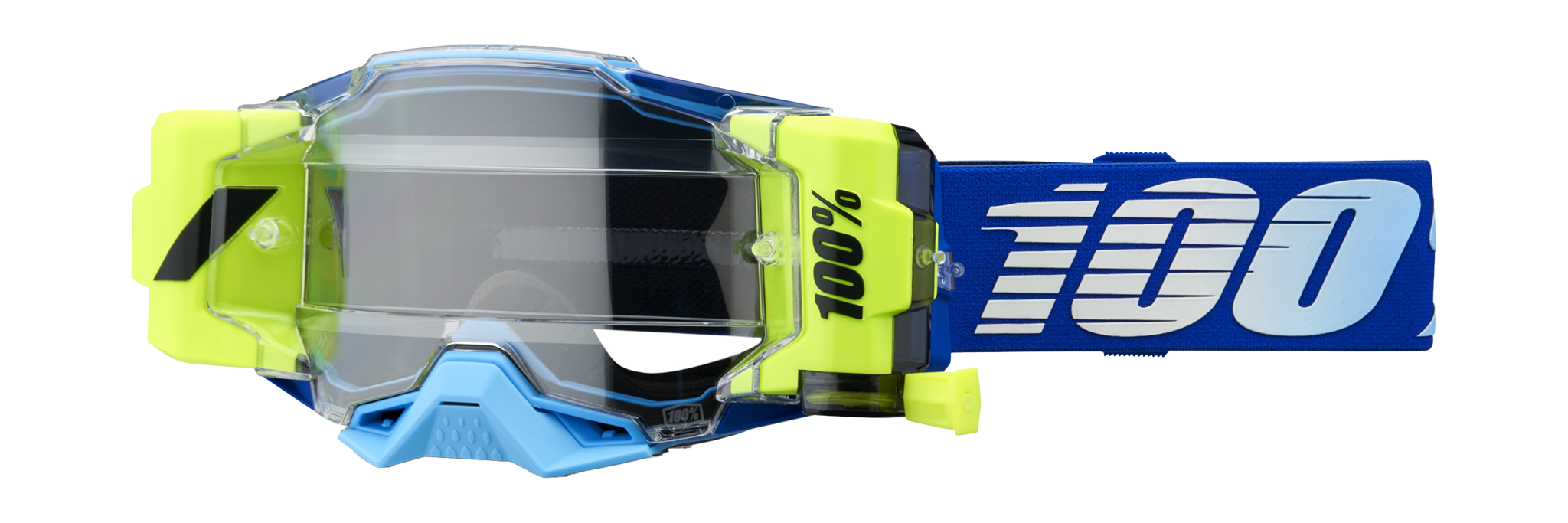 100% Crossbril Roll-Off Armega Forecast Royal - Clear Lens