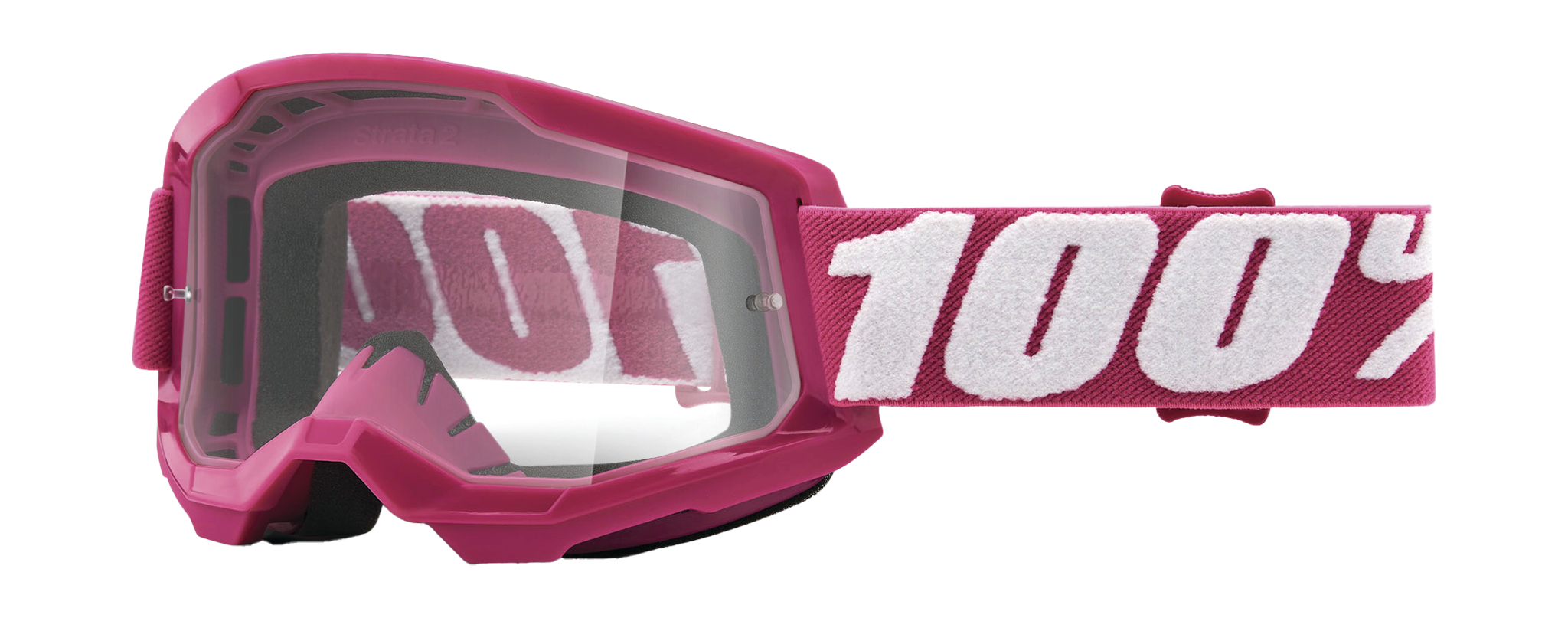 100% Crossbril Strata 2 Fletcher - Clear Lens