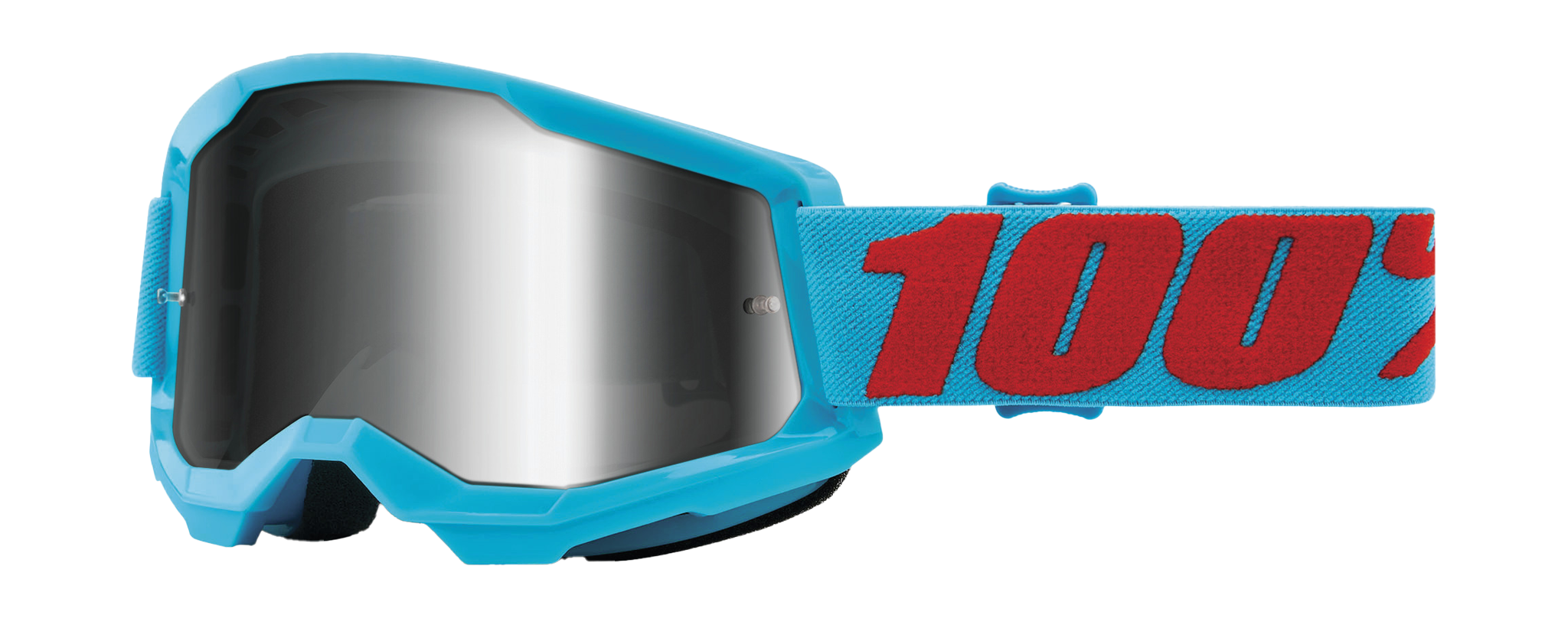 100% Crossbril Strata 2 Summit - Spiegel Zilver Lens