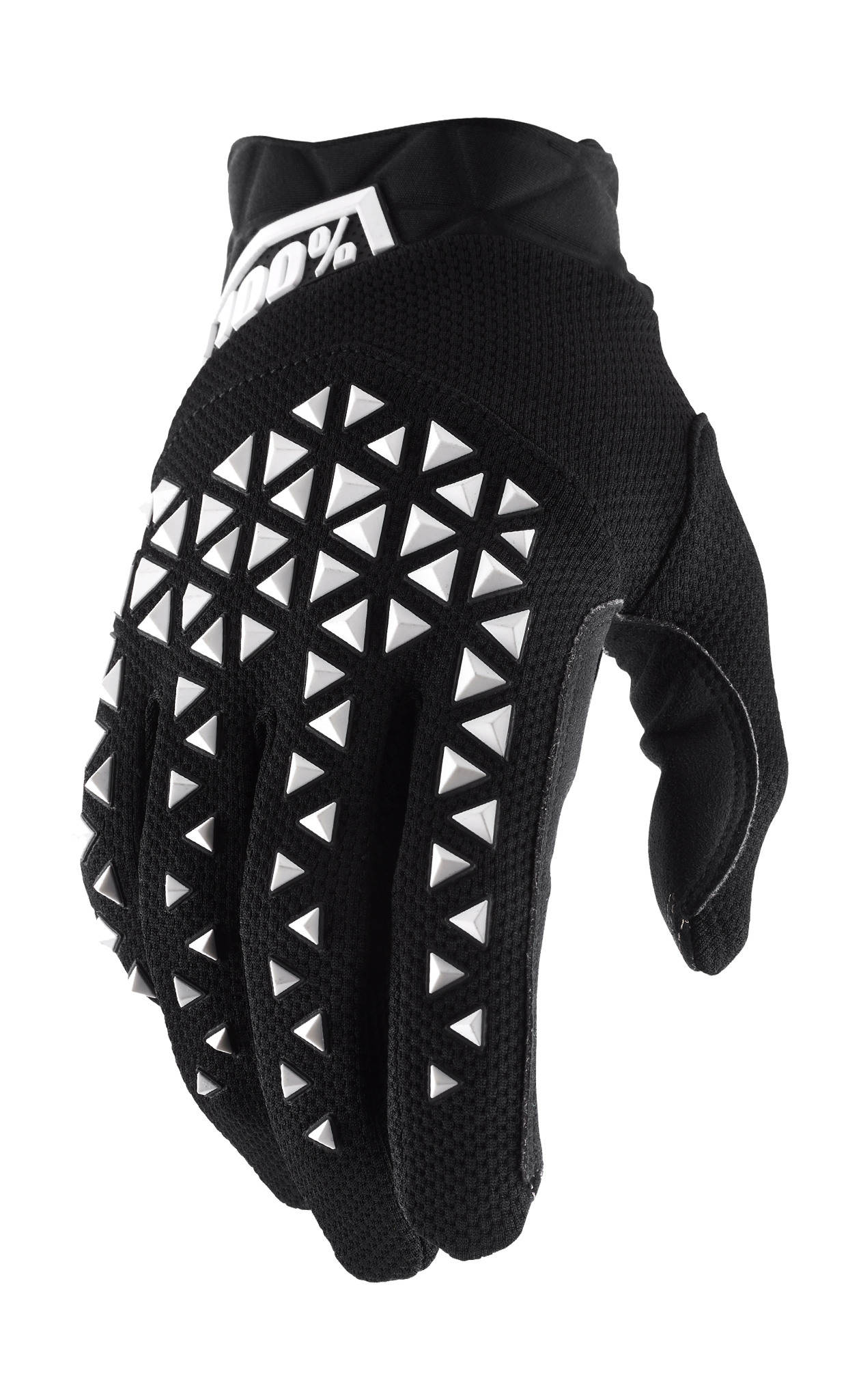 100% Crosshandschoenen Airmatic CE - Zwart / Wit