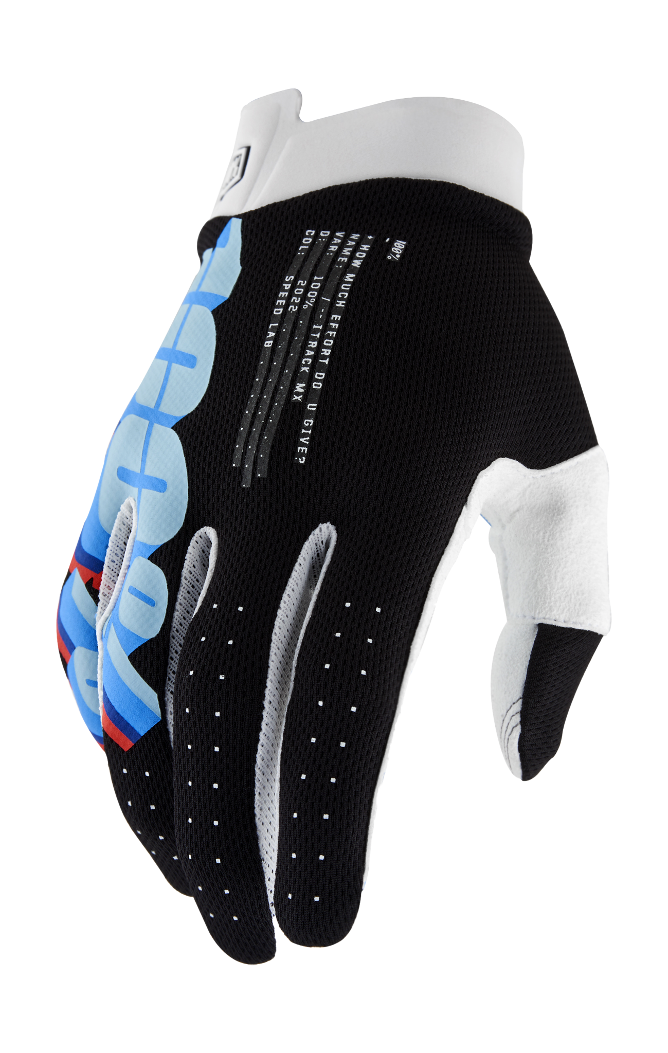 100% Crosshandschoenen iTrack System - Zwart