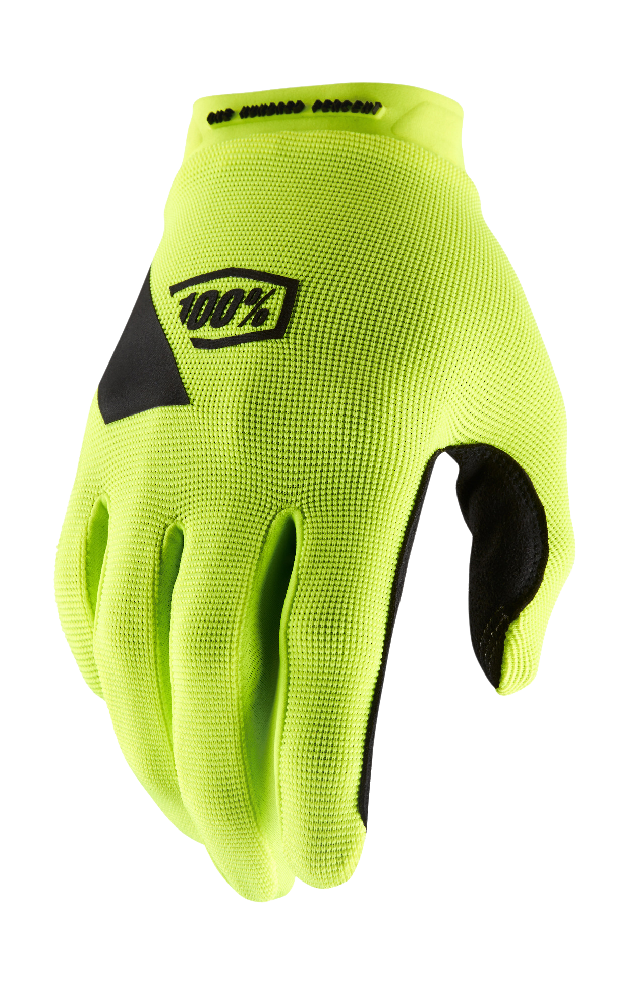 100% Crosshandschoenen Ridecamp - Fluo Geel
