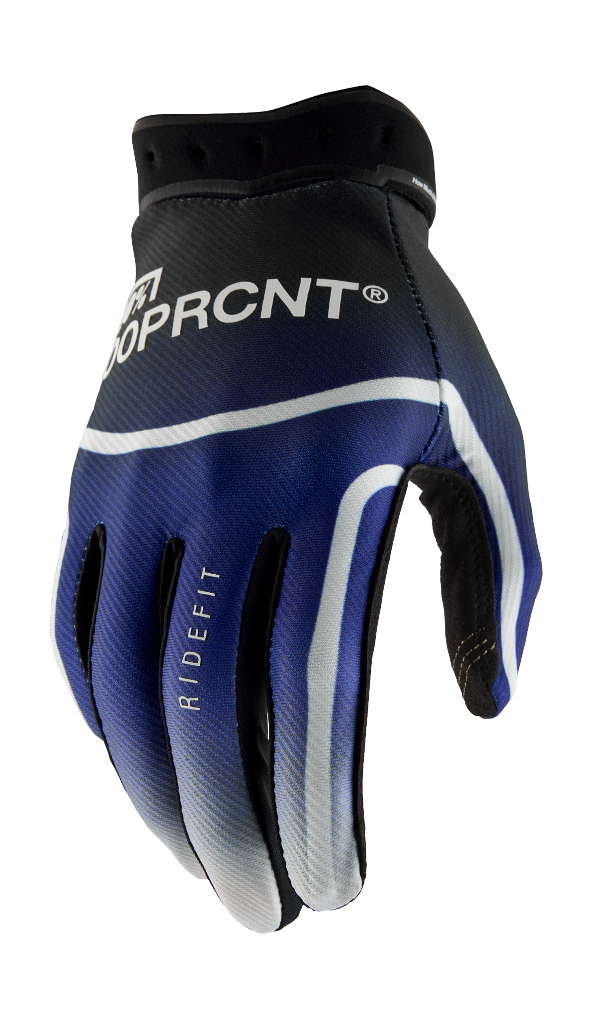 100% Crosshandschoenen Ridefit - Blauw