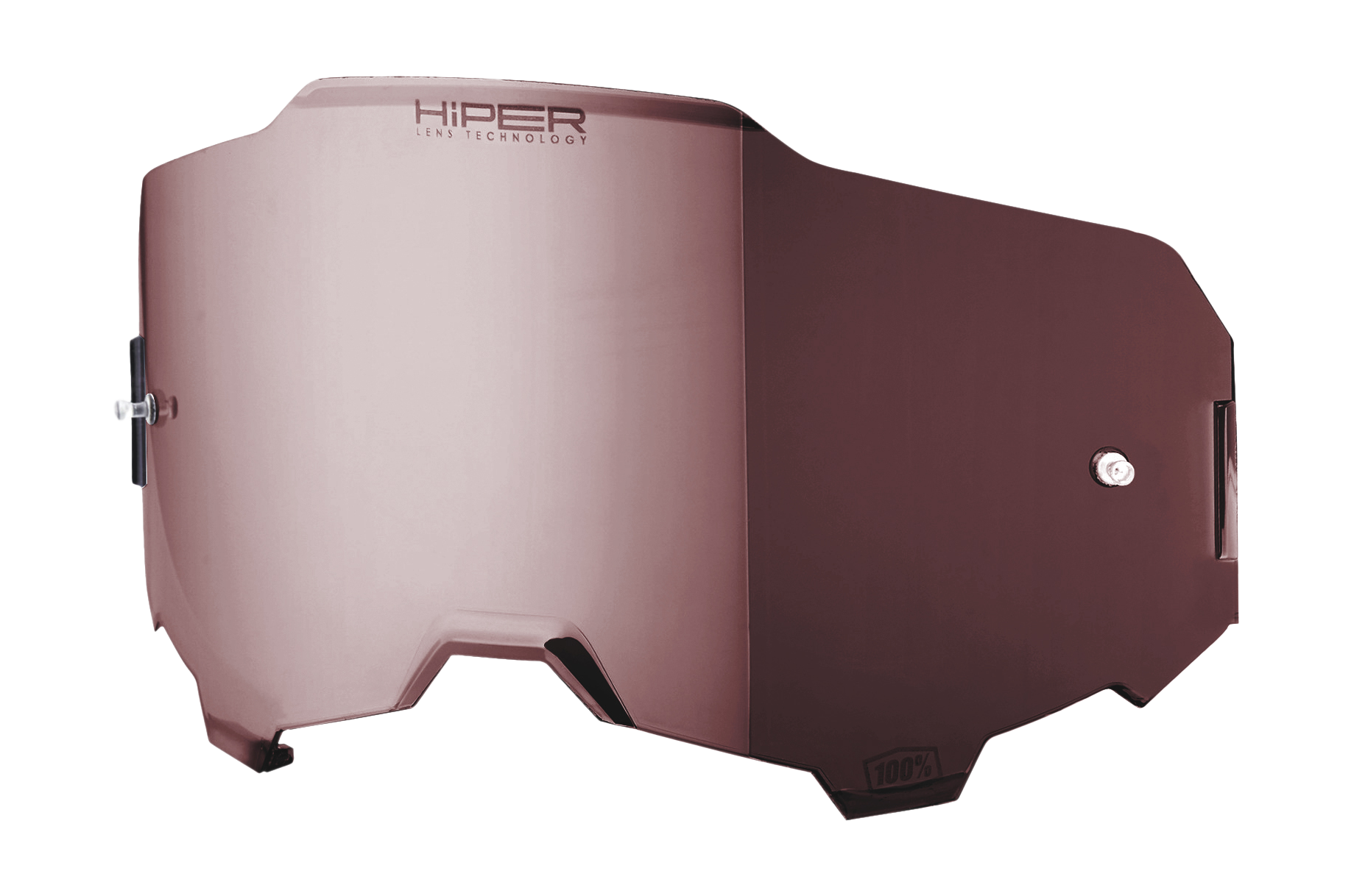 100% Lens ARMEGA / ARMATIC - Injected HiPER Spiegel Zilver