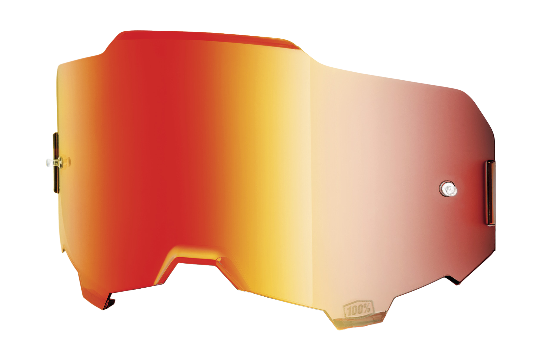 100% Lens ARMEGA / ARMATIC - Injected Spiegel Rood