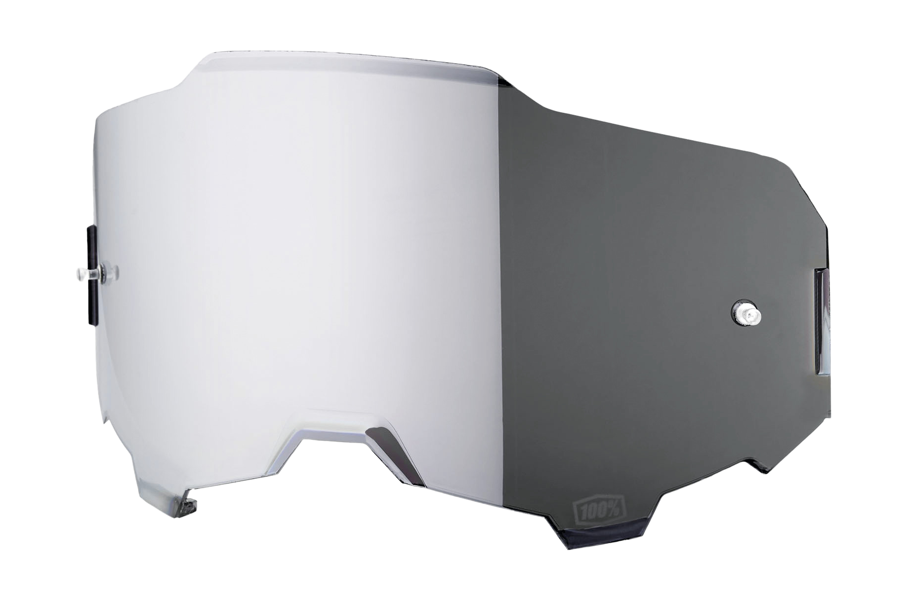 100% Lens ARMEGA / ARMATIC - Injected Spiegel Zilver