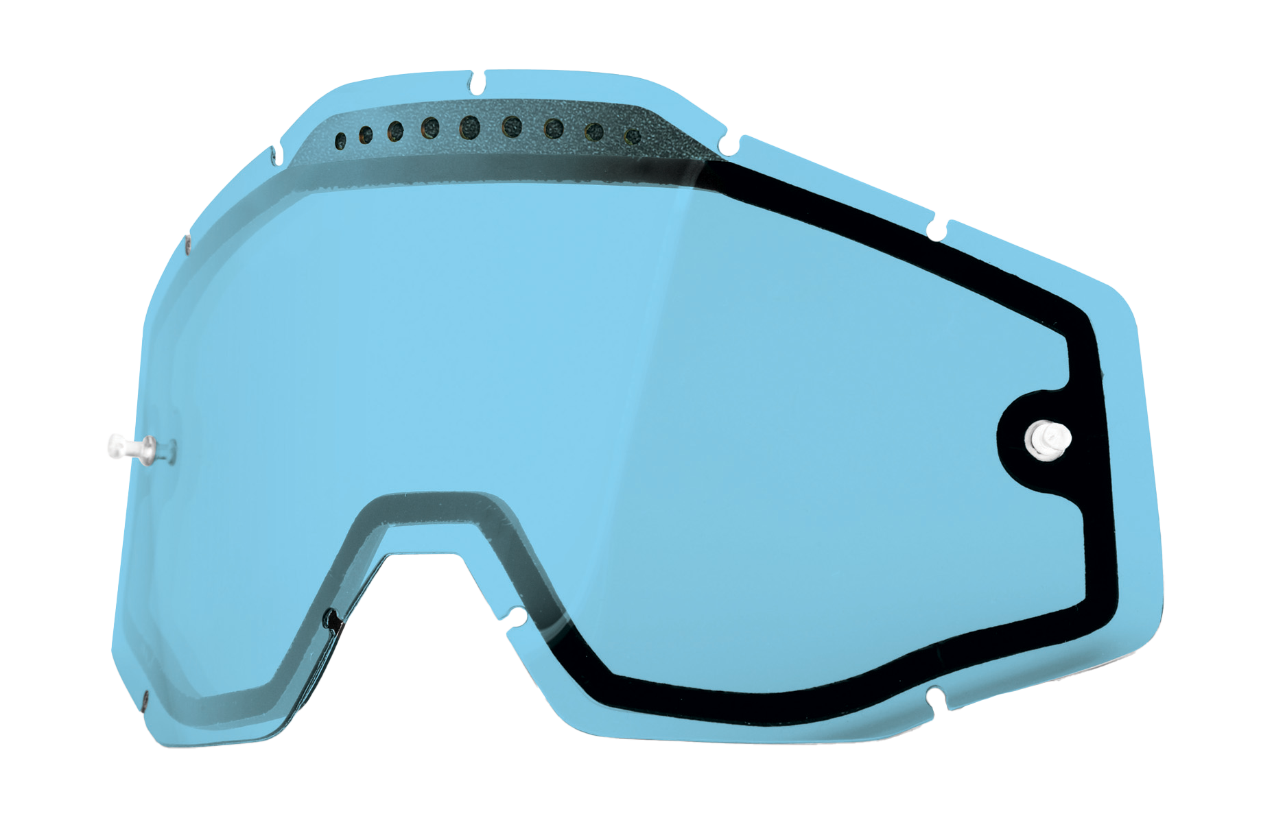 100% Lens RC1/AC1/ST1 - Dual Vented Blauw