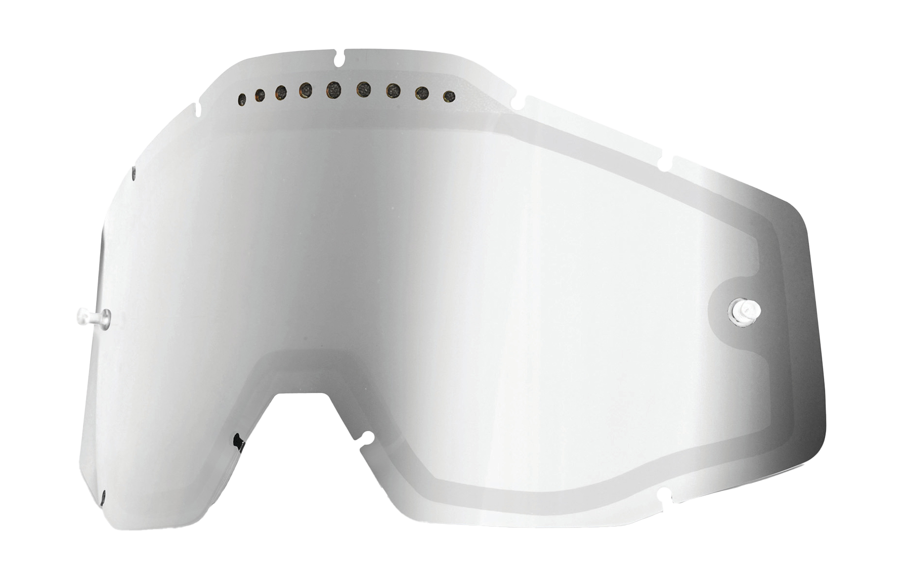 100% Lens RC1/AC1/ST1 - Dual Vented Spiegel Zilver