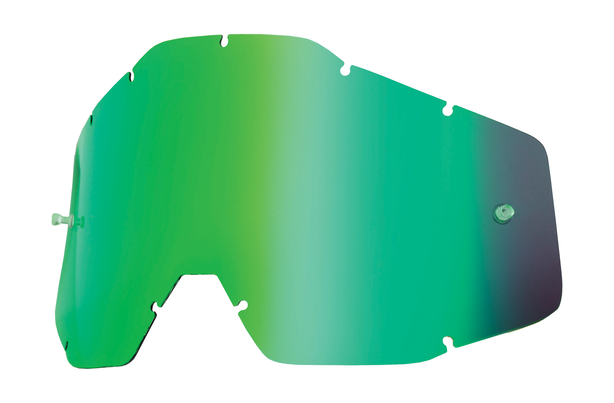 100% Lens RC1/AC1/ST1 - Standaard Spiegel Groen