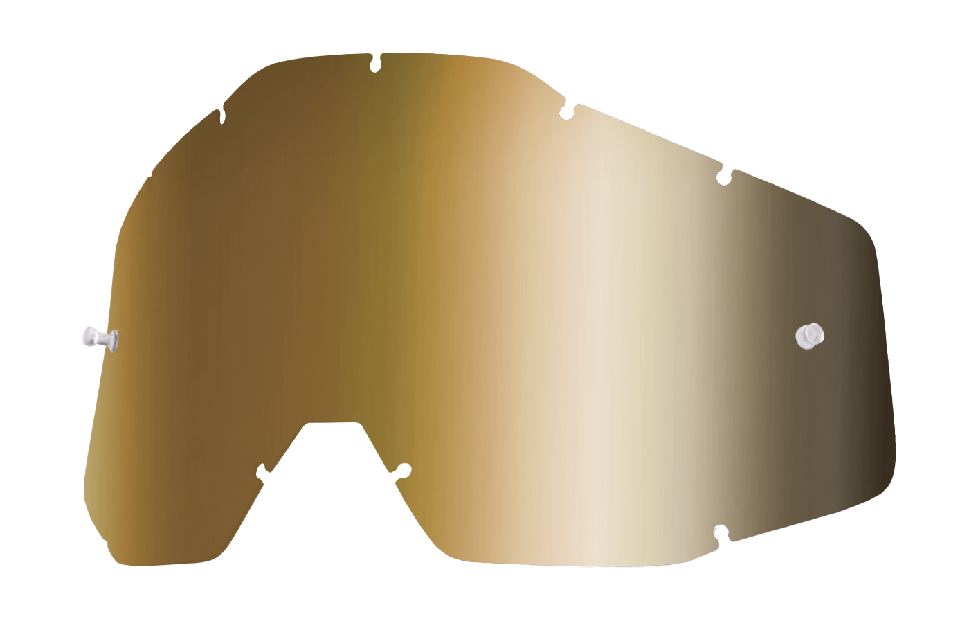 100% Lens RC1/AC1/ST1 - Standaard Spiegel True Goud