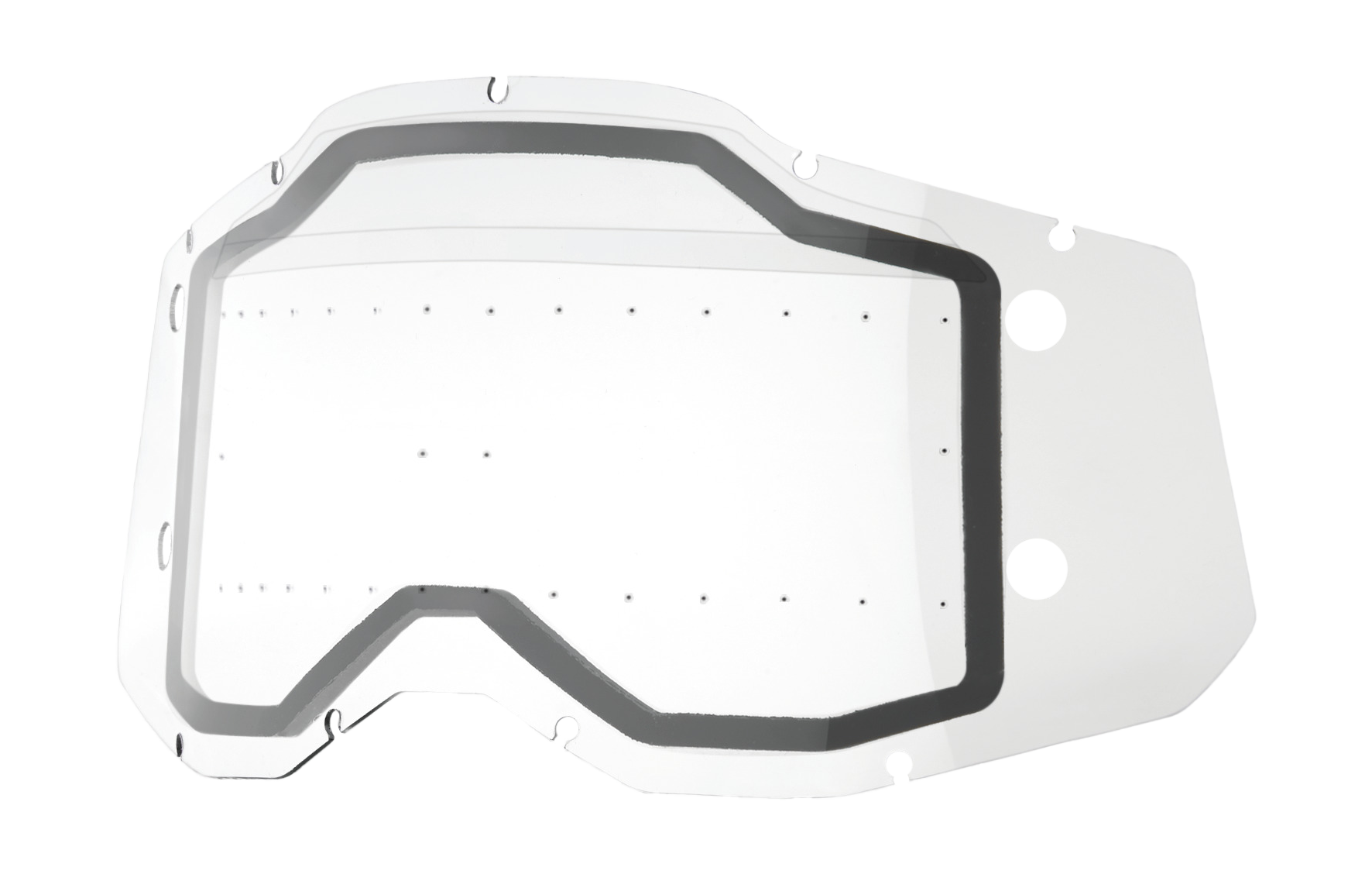 100% Lens Roll-Off Forecast RC2/AC2/ST2 - Dual Sonic met Bumps Clear