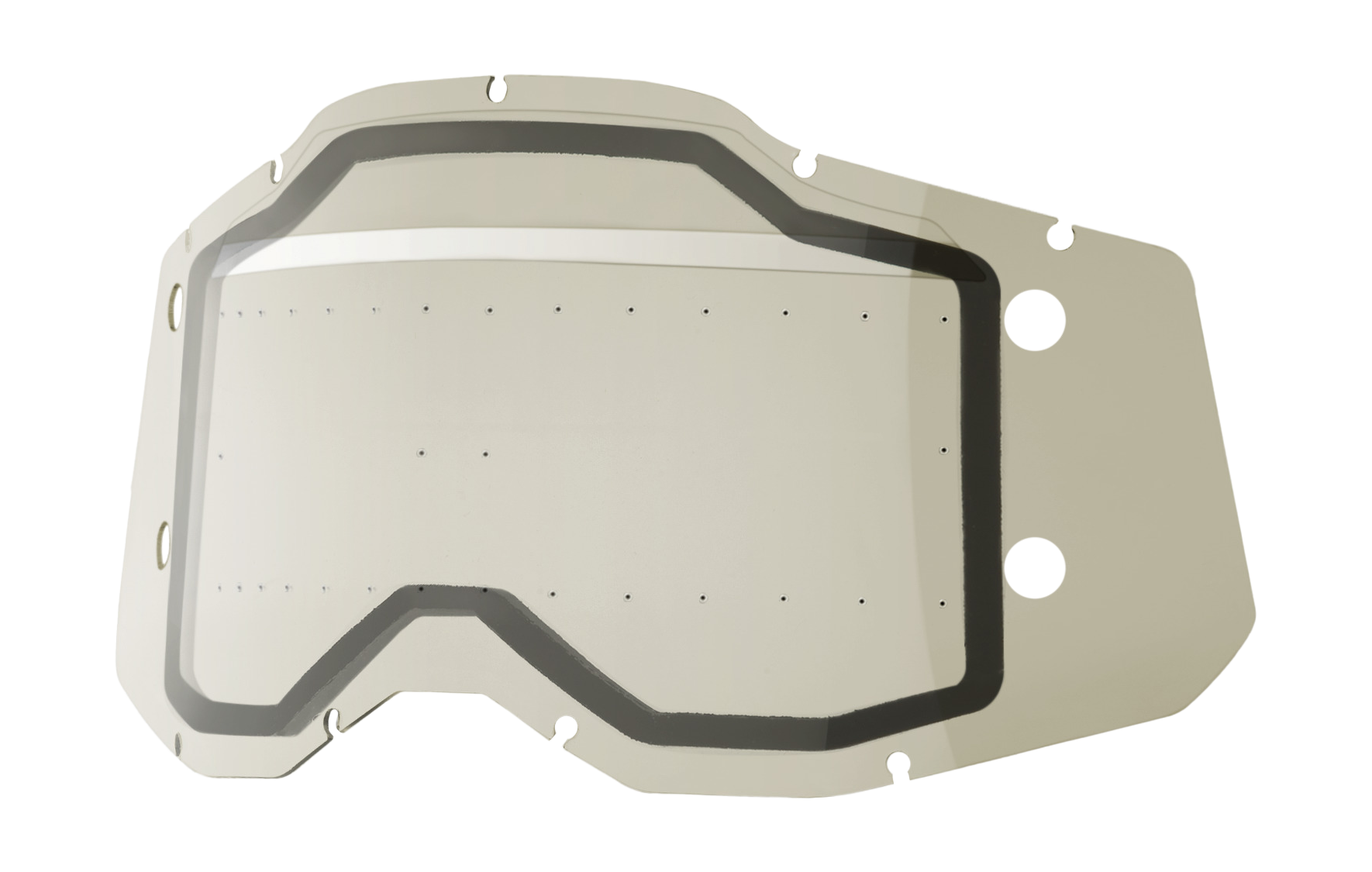 100% Lens Roll-Off Forecast RC2/AC2/ST2 - Dual Sonic met Bumps Smoke