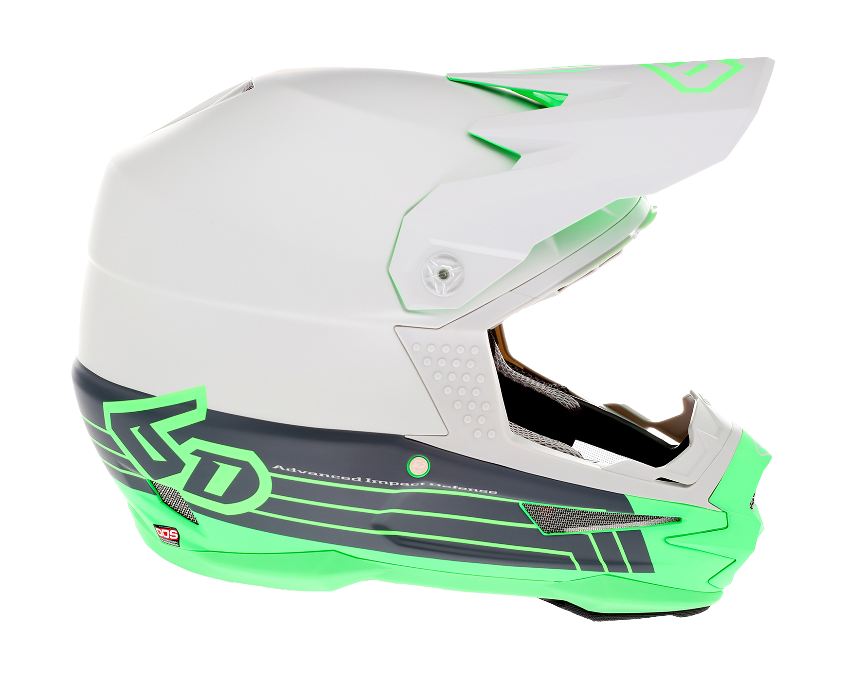 6D Crosshelm ATR-1 Split - Neon Groen