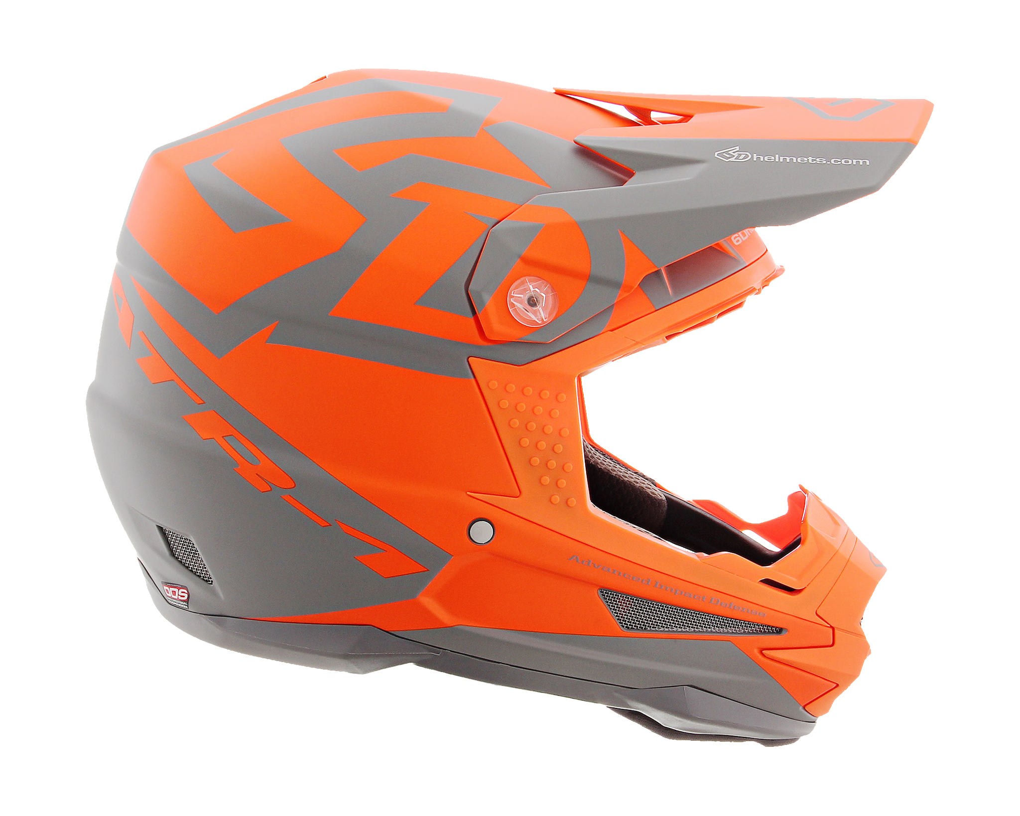 6D Crosshelm ATR-1 Switch - Grijs / Oranje